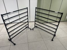 2 x Coat Hanger Storage Rails - No Reserve