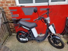 2021 ESkuta Electric Pedal Asset Moped, Missing Battery & Charger