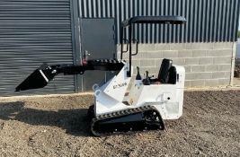 Bistonek Skid Steer With New Stump Grinder Attachment