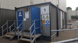 Staff Search Cabin, 1400cm Long, 370cm Wide NO RESERVE, Opening Price Reduced