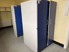 Wooden Lockable Cupboards x3- No Reserve