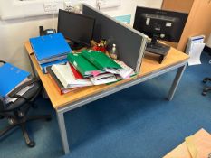 Bank Of 2 Straight Desks- No Reserve