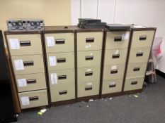 Bisley Nest Of 6 Lockers With Mechanical Lock