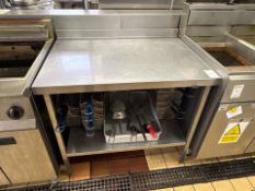 Stainless Steel Prep Table- No Reserve
