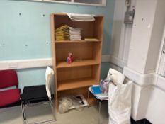 Wooden Drawers And Bookshelf - No Reserve