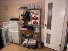 Shelves Of Assorted Catering- No Reserve