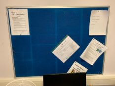 Pair Of Blue Feltboards- No Reserve