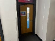 4 Single Fire Doors- No Reserve