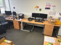 20 Square Wood Top Tables - No Reserve