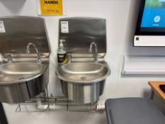 Stainless Steel Wall Sink- No Reserve