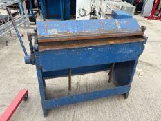 Cast Iron Sheet Metal Bender- No Reserve