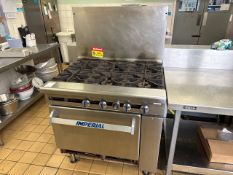 Imperial 6 Ring Gas Burner-No Reserve