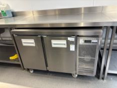 Snowflake Undercounter 2 Door Fridge-No Reserve