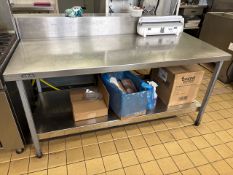 Stainless Steel Table- No Reserve