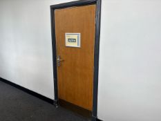 4 Assorted Fire Doors-No Reserve