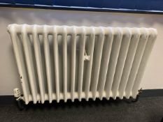Pair Of Cast Iron Radiators - No Reserve