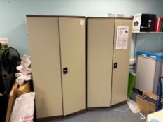 Metal Storage Cupboards x2- No Reserve