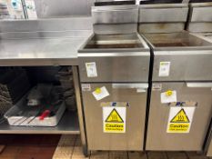 Imperial Single Basket Gas Fryer-No Reserve