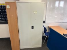 Metal Grey Standing Cabinet - No Reserve