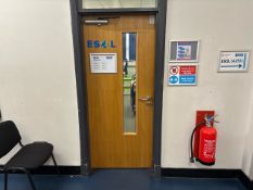 5 Single Fire Doors- No Reserve
