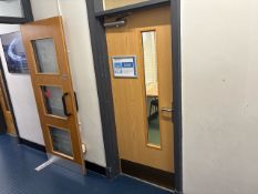 5 Single Fire Doors- No Reserve