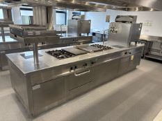 Gourmet Master Dual Stainless Steel Work Unit With Built In Utility -No Reserve