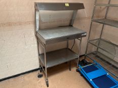 Hot Plate On Wheeled Stand- No Reserve