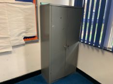 Metal Grey Cabinet - No Reserve