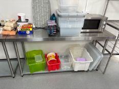 Vogue Stainless Steel Table- No Reserve