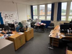 Bisley Nest Of 6 Lockers With Mechanical Lock