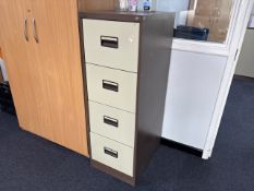 Silverline Grey Metal Cabinet- No Reserve