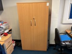 Beech Effect Cupboard- No Reserve