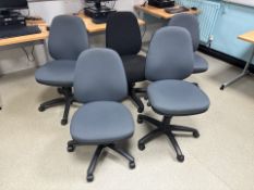 13 Wheeled Office Chairs - No Reserve