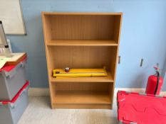 Beech Effect Book Case- No Reserve