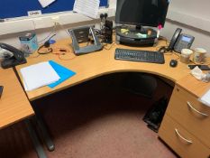 5 Assorted Radial Desks - No Reserve