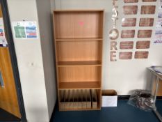 Beech Effect Bookcase- No Reserve