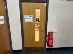 5 Single Fire Doors- No Reserve