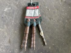 5 Metabo 8mm SDS Plus 50mm x 110mm