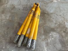 5 DeWalt 14mm SDS Max Drill Bits 200mm x 250mm