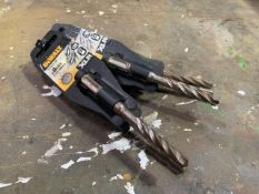 5 DeWalt 8mm SDS Plus Drill Bits 110mm x 50mm