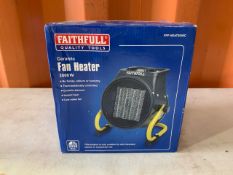 New Faithful Ceramic Fan Heater