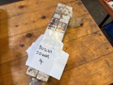 4 Bosch 20mm Drill Bits 20x300mm
