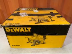 New DeWalt DWE7485 Compact Table Saw