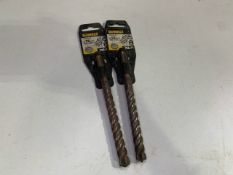 pair Of DeWalt 12mm SDS Plus Drill Bits 160mm x 100mm