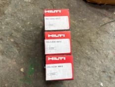 Hilti X-ENK x 3 Boxes