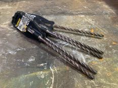 5 DeWalt 8mm SDS Plus Drill Bits 210mm x 150mm