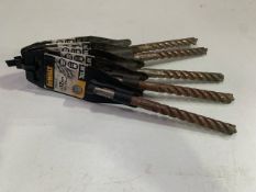 5 DeWalt 12mm SDS Plus Drill Bits 160mm x 100mm