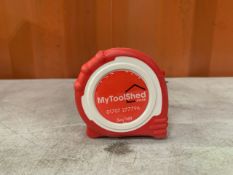 6 Boxes Of 12 My Tool Shed 5M Tape Measures