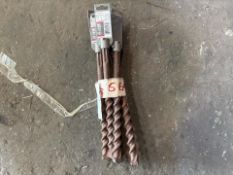 6 Bosch 24mm SDS Plus 200mm x 320mm
