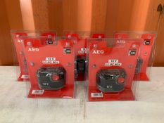 New 5 AEG 12V 2.0Ah Power Tool Batteries